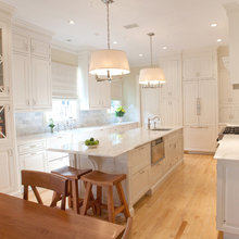 White Kitchen Plan