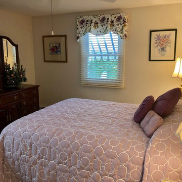 Bed Room Window Coverings and Accessories