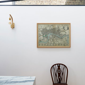 Born & Bred Studio, Side Return in Periord Artisan Cottage. Queens Park W10