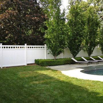 Different Style PVC Fence Panel