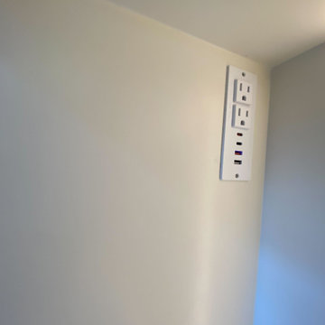 desk Plug and touchups done
