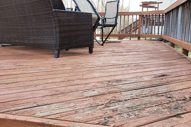 Deck Restored and Stained