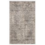 Nourison - Nourison Quarry 3' x 5' Beige Grey Modern Indoor Rug - A colorwash of today's most-wanted neutrals in rich tonal variations gives this unique Quarry area rug its painterly touch. Its thick pile is soft underfoot, in harmony with its palette of beige and grey in soft mineral tones. Power-loomed of easy-care fibers, it's a versatile choice for home styles ranging from classic to contemporary.