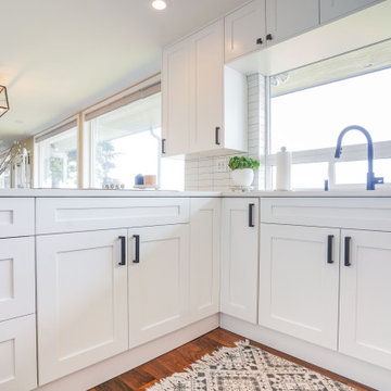 Classic White Kitchen and Cabinetry