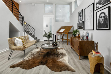 Trendy entryway photo in Los Angeles