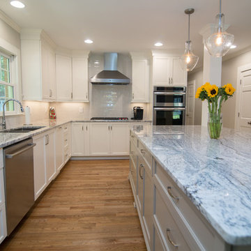 A Fresh new kitchen and keeping room for a 1980's Atlanta Home