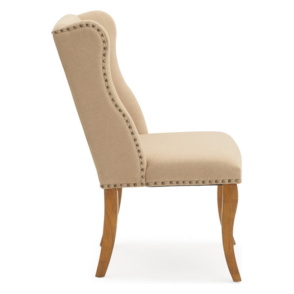 Avingnon Tufted Dining Chair, Beige by RST Brands