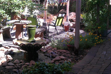 Inspiration for a craftsman home design remodel in Phoenix