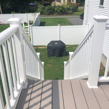 New pool deck and rear deck modifications