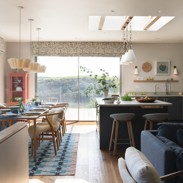 Contemporary river valley home