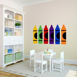 Crayons Wall Decal - Wall Decals