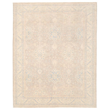 Pasargad Ferehan Collection Hand-Knotted Wool Area Rug, 9'x12'