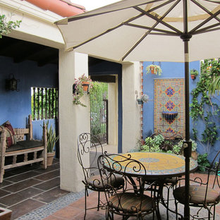 Photo of an eclectic patio in Los Angeles.