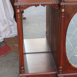 Vintage Wine Cabinet-Server-1930s - Buffets And Sideboards