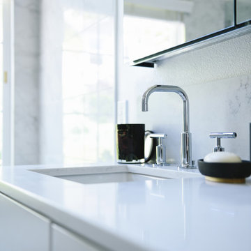 Baltic White Master Bath Carmel Valley Flip For Sale