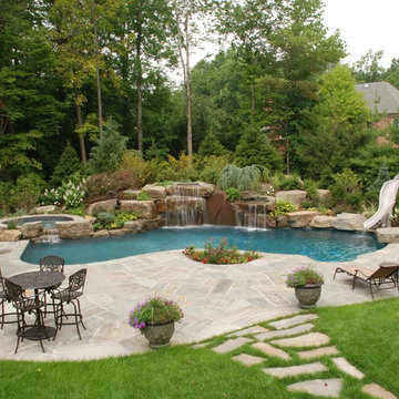 Outdoor Pool Patio Design & Installation Bergen County Northern NJ