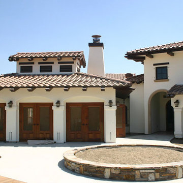 Spanish Mission Style Custom Home
