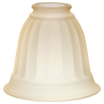 5.25" Umber Etched Glass Shade 4-Pack
