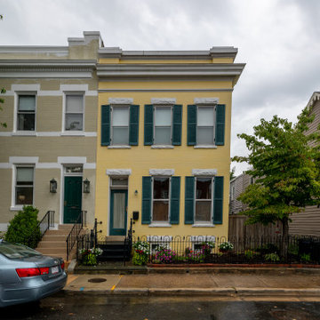 A Well Planned Kitchen for a Family with a Townhouse in Alexandria VA