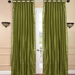 Ring Top Sari Curtains - Products