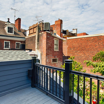 Center City Philadelphia Row Home Rooftop Deck