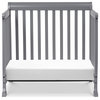 Kalani 4-in-1 Convertible Mini Crib, Gray