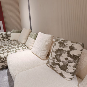 Curved Modular Sectional Sofa 5012