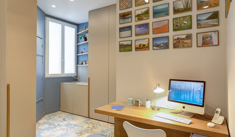 Avant/Après : La naissance d'un dressing-bureau-buanderie