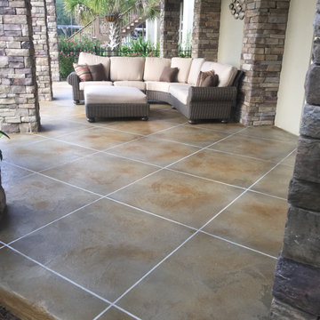 Custom Overlay Patio