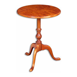 Candle Stand Table/ Pedestal Table - Coffee And Accent Tables
