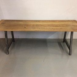 Central Cypress Board and Batten Table - Dining Tables