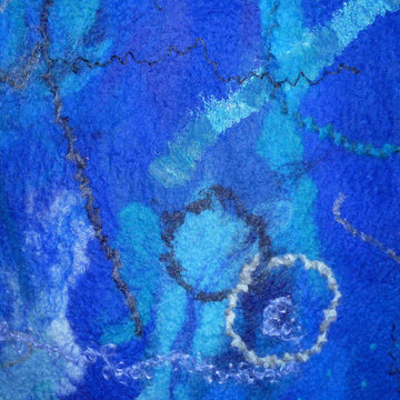 Kitchen Backsplash: Felt Detail