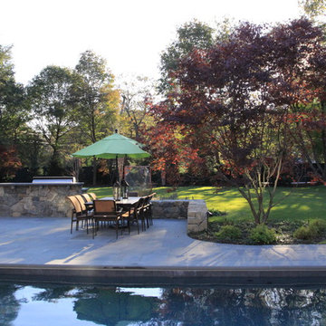 Landscape & Lighting to Highlight Pool & Patio Features!- Dedham, MA