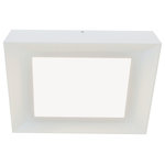 AFX Inc. - Zurich LED Square Surface Mount, White - Features: