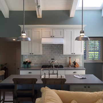 Larkspur beach inspired kitchen