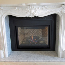 Carmichael Remodel - Indoor Fireplaces