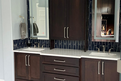 Inspiration for a transitional bathroom remodel