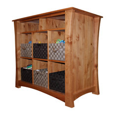50 Most Por Rustic Changing Tables For 2018 Houzz Brushbacks Wood Solid Alder Changing Table Tables