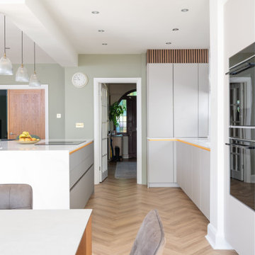 Scandi-Style Open-Plan Kitchen in St Albans