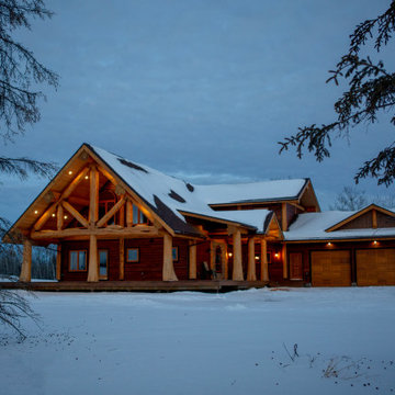 The Alberta Ranch Post & Beam Design