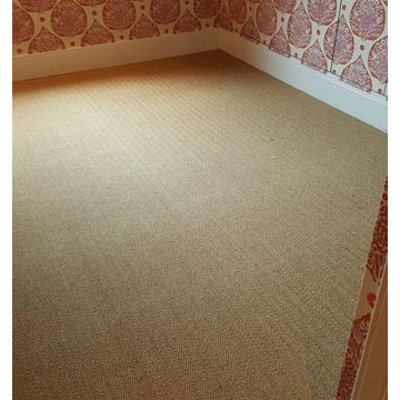 Sisal Carpet Installation to Rooms