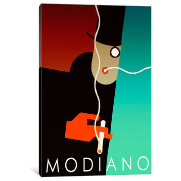 "Modiano Cig" by Vintage Apple Collection, Canvas Print, 18x12"