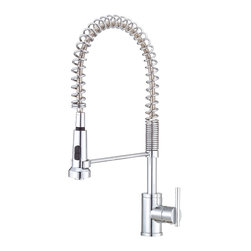 Danze Parma&trade; Single Handle Pre-Rinse Kitchen Faucet - Kitchen Faucets