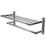 Preferred Bath Accessories - Primo Decorative Wall Mounted Towel Shelf - Preferred Bath Accessories, Inc. is known for its innovative product designs and service excellence. The Primo Collection features coordinating commercial-quality, contemporary bath accessories with superior mounting systems.