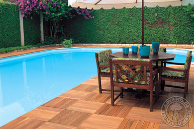 Inspiration for a timeless pool remodel in Tampa