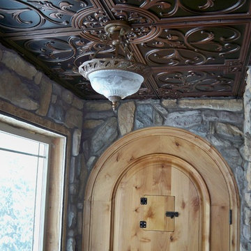 Knotty Alder Entryway