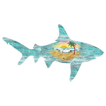 Rustic Shark Ornament