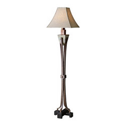 Uttermost - Uttermost Slate Copper Indoor-Outdoor Floor Lamp - Floor Lamps