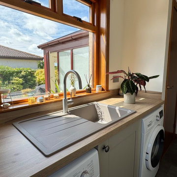 Light Beige Shaker Kitchen in Fraserburgh