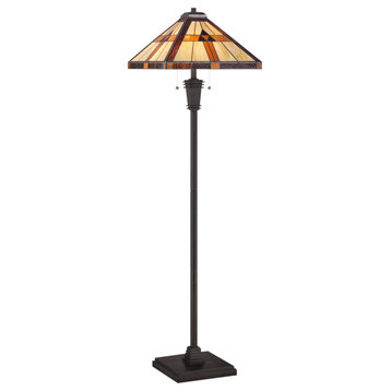 Luxury Rustic Floor Lamp, Vintage Bronze, UQL7111